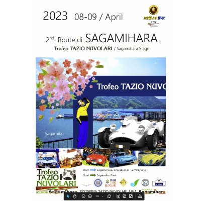 2023 2nd . Sagamihara Stage / Trofeo Tazio Nuvolari開催のお知らせ